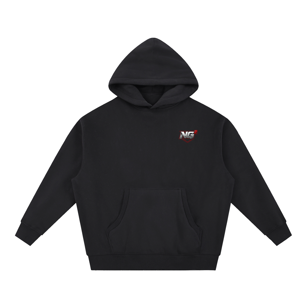 Essential Oversized Boxy Fit Fleece Hoodie