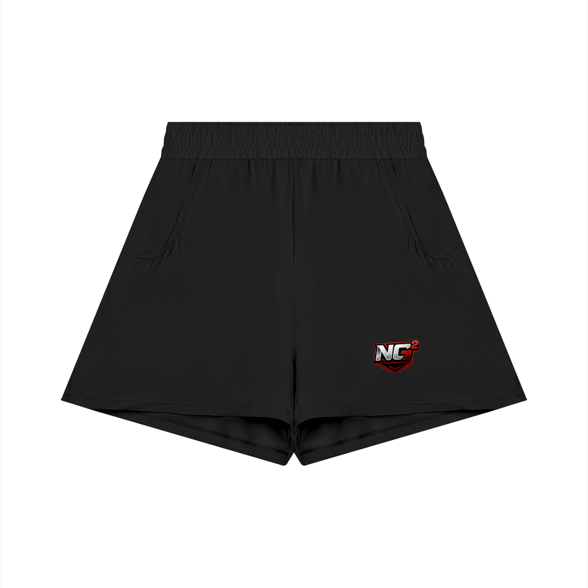 Women's Ruched Yoga Shorts