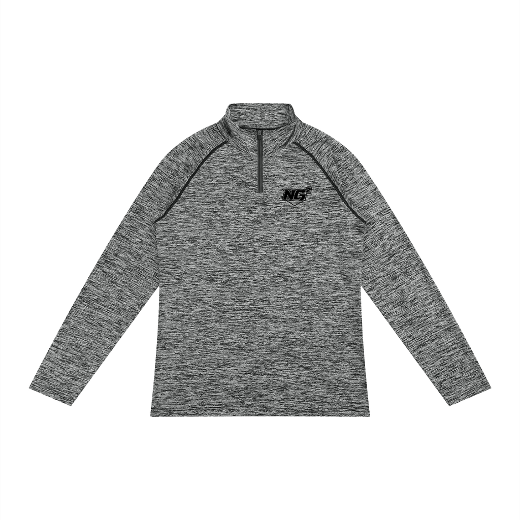 Men's Quarter-Zip Performance Long Sleeve T-Shirt