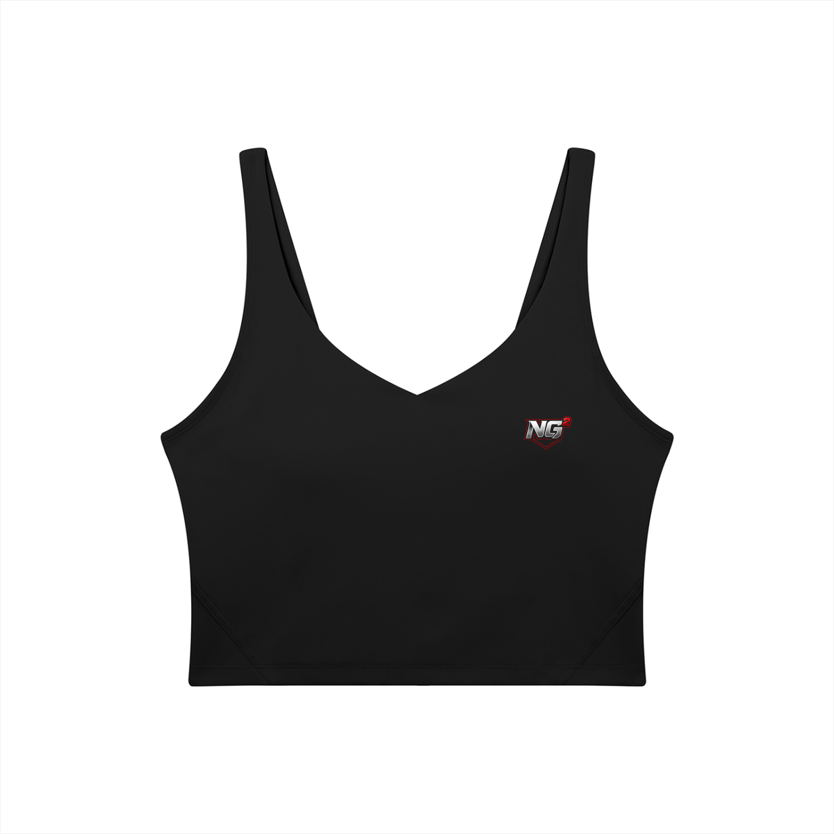 Women's V-Neck Yoga Sports Bra